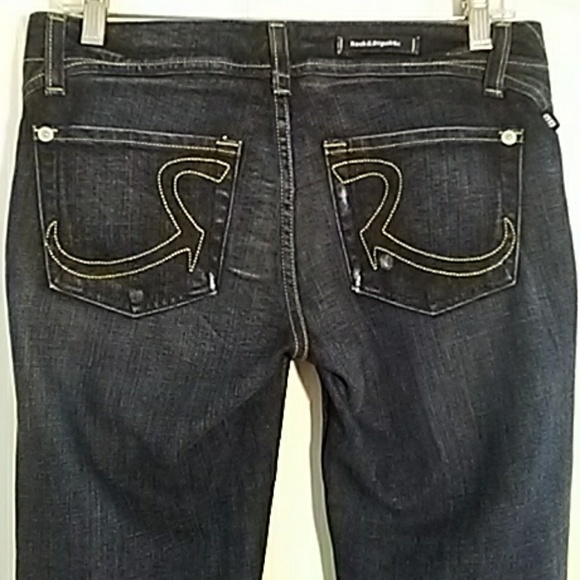FINAL MARKDOWN LADIES' Rock & Republic Skynard Blue Jeans 29 - Picture 4 of 6